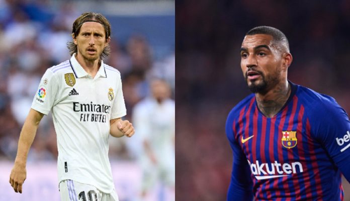 Luka Modric et Kevin-Prince Boateng