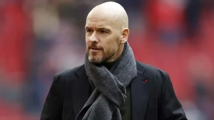 Erik Ten Hag, entraineur de Manchester United