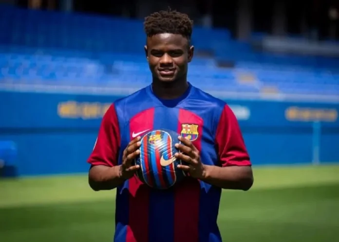 Mikayil Faye, dÃ©fenseur du FC Barcelone