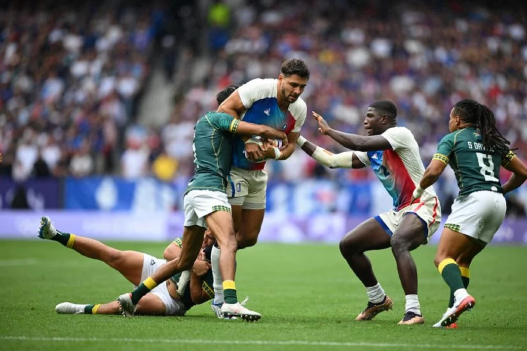 Afrique du Sud-France, rugby Ã  7, JO Paris 2024