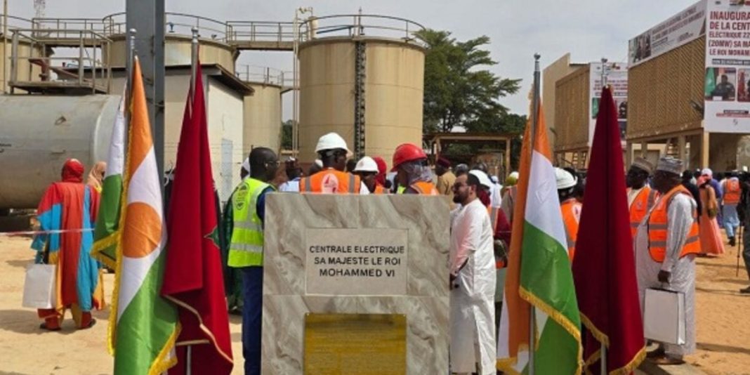 Inauguration au Niger d'une centrale Ã©lectrique