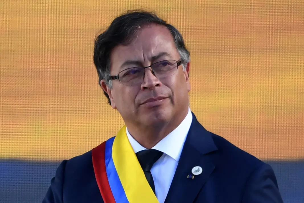 Le président colombien Gustavo Petro